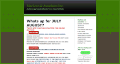 Desktop Screenshot of macleanandassociates.com